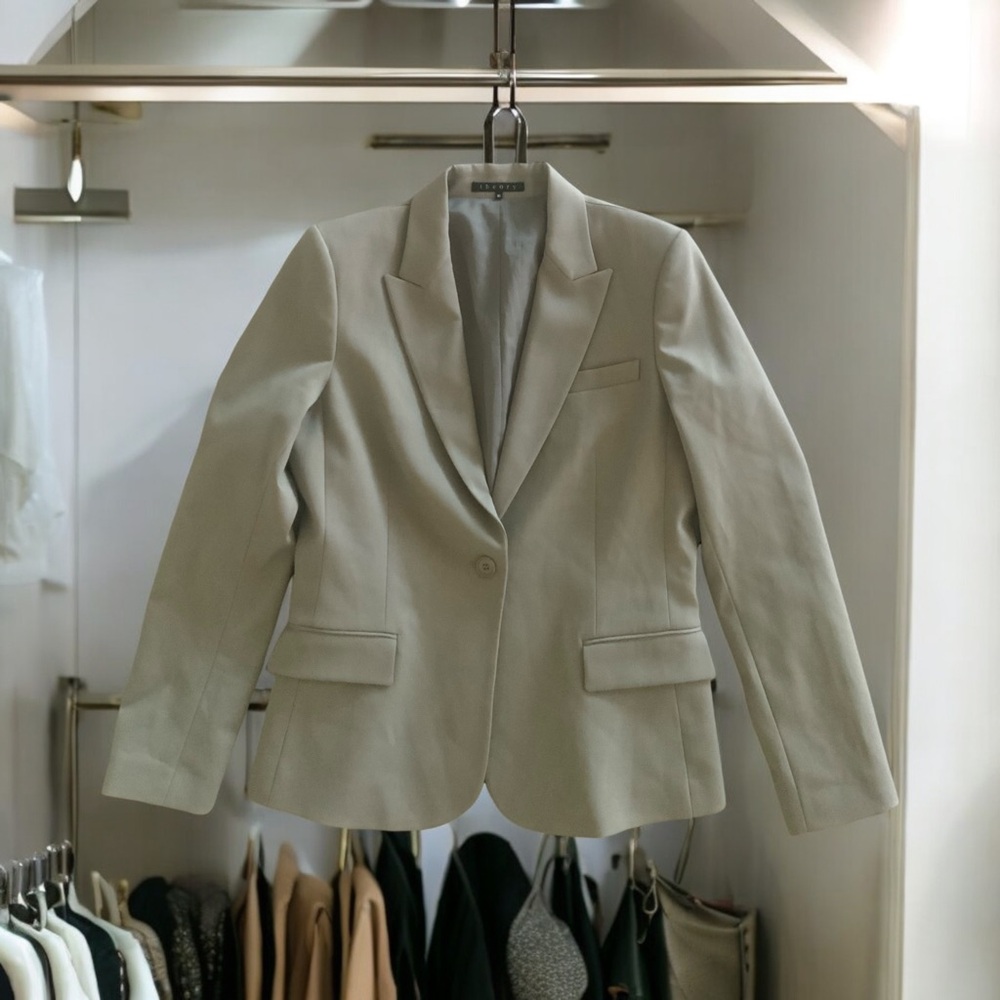 Theory Single Button Blazer Size 10 - image 1